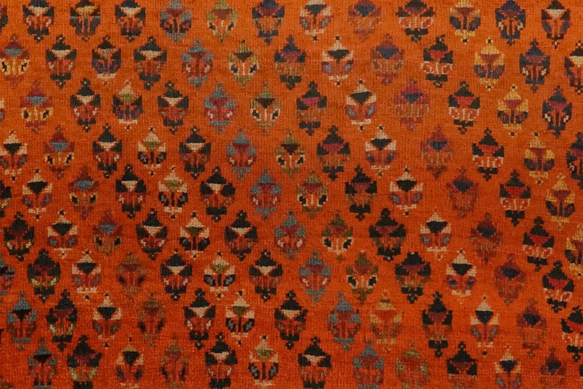 ORIENTTEPPICH handgeknüpft Gashgai Orange 97/57 cm Schurwolle - Orange, Textil (57/97cm) - Looma