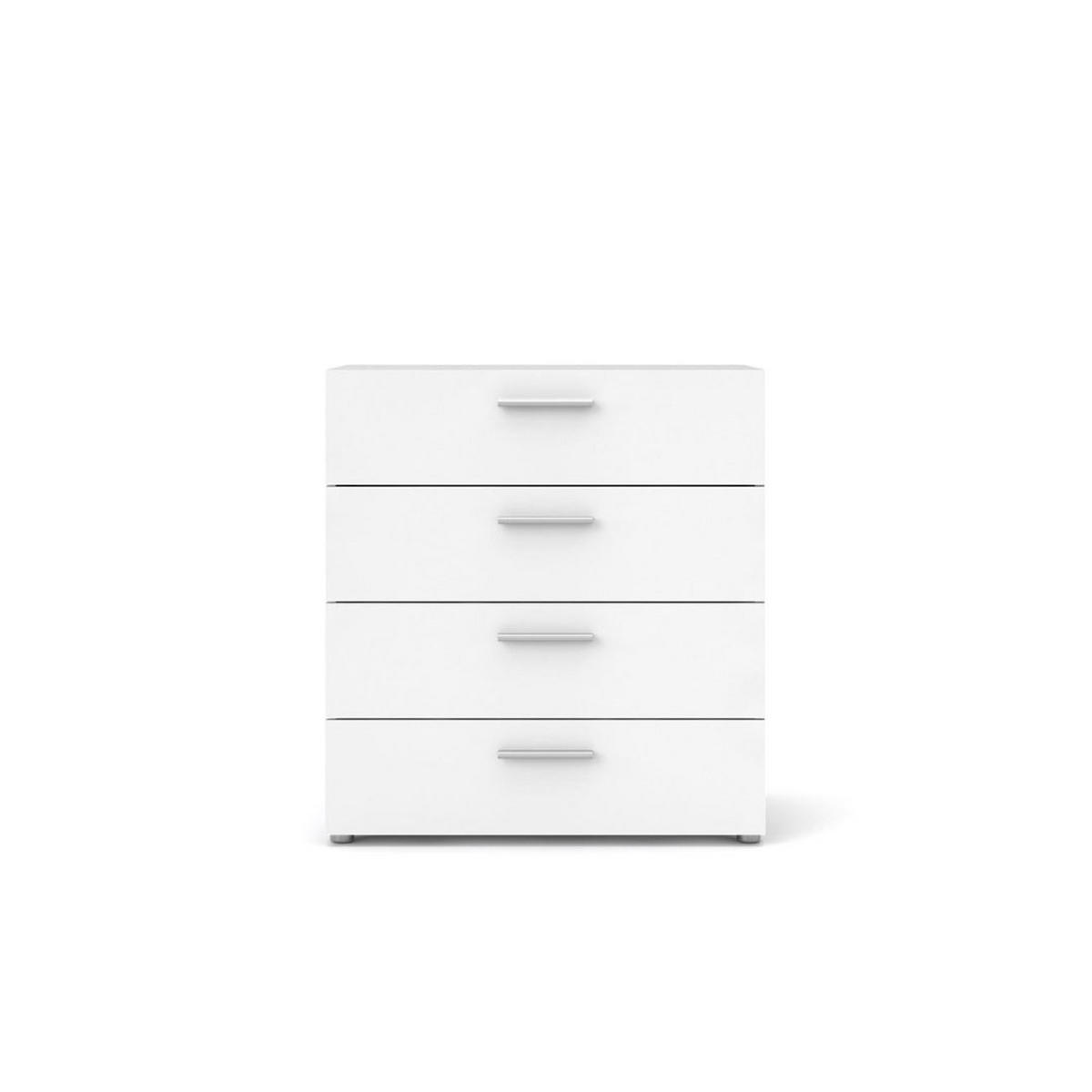 KOMMODE Weiß - Weiß, Holzwerkstoff (80/68/40cm) - ebuy24