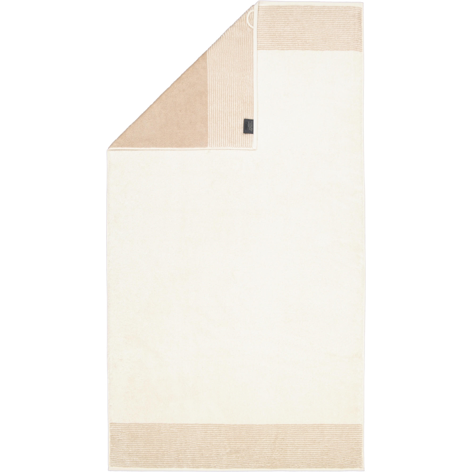 DUSCHTUCH Frottee in Beige 80 x 150 cm - Naturfarben, Naturmaterialien (80/150cm) - Cawoe