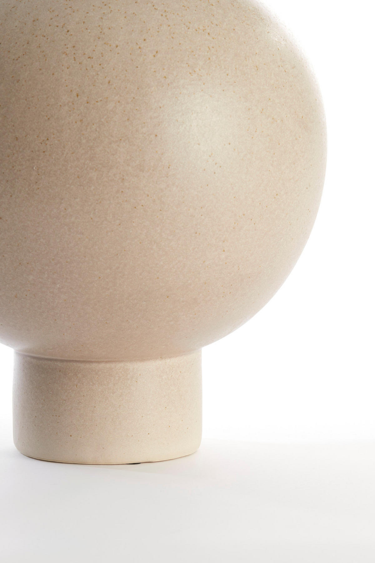 VASE Zelata Braun Ø28/38 cm - Braun, Keramik (38cm) - Light & Living