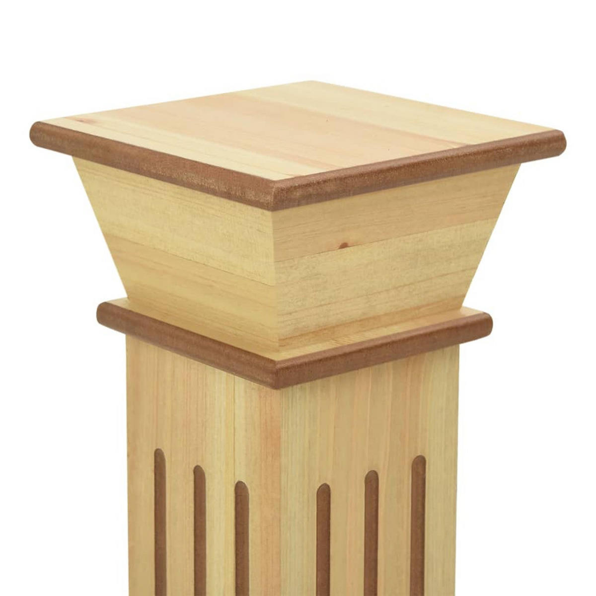 DELETE - Naturfarben, Holzwerkstoff (17/17/66cm) - vidaXL