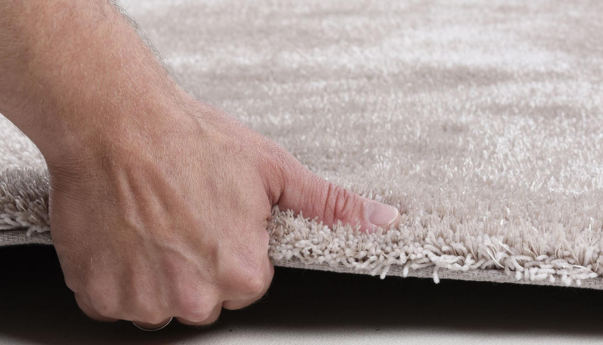 HOCHFLORTEPPICH Alessia 50x80 cm - Beige, Textil (50/80cm) - Gino Falcone