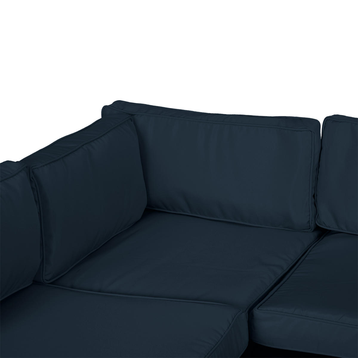 SITZKISSEN-BEZÜGE DE-17697 Blau - Blau, Textil (8/65cm) - ComfortXL