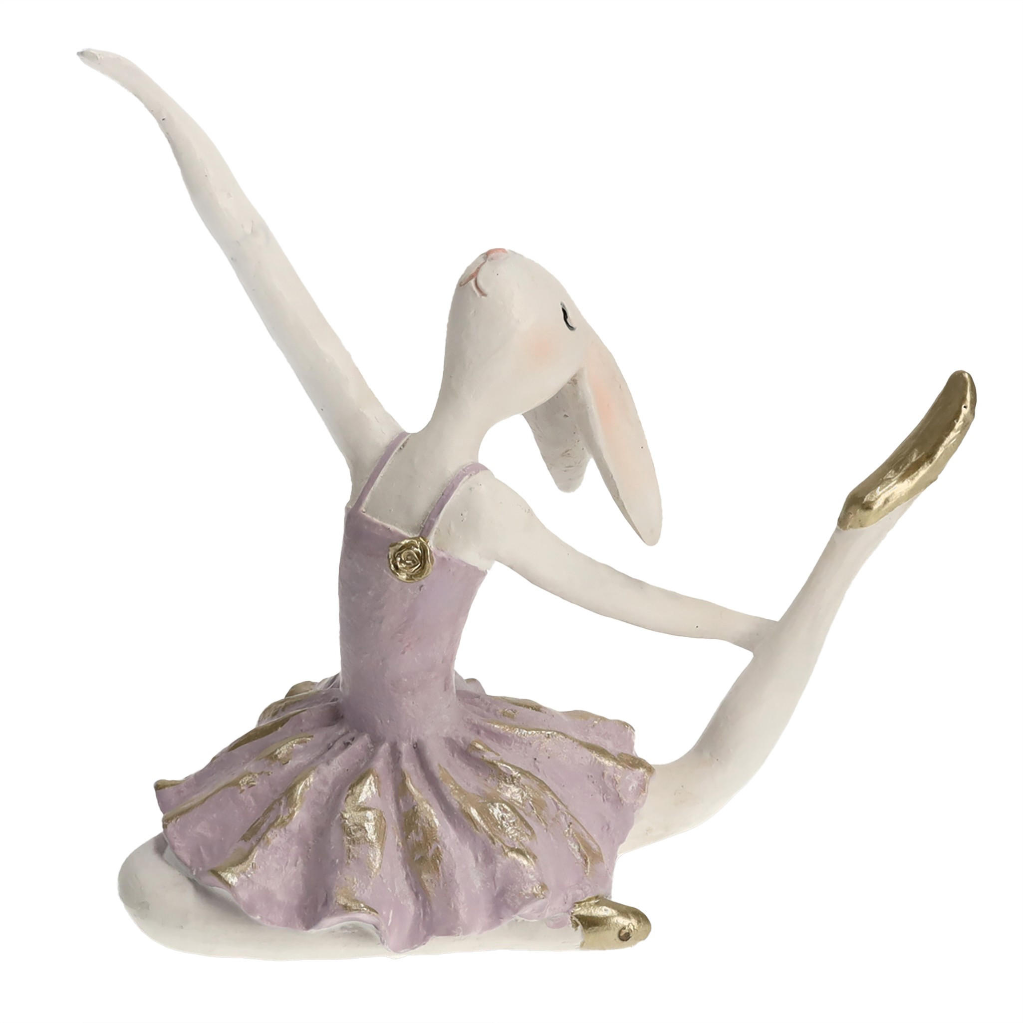 DEKOFIGUR Primabunnita - Violett, Kunststoff (12/23/23.5cm) - home&you