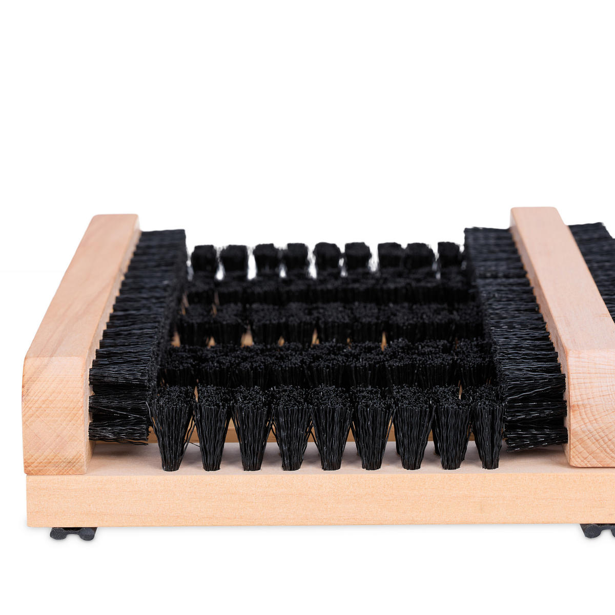 SCHUHABSTREIFER - Hellbraun, Holz/Kunststoff (36/5.5/26cm) - Relaxdays