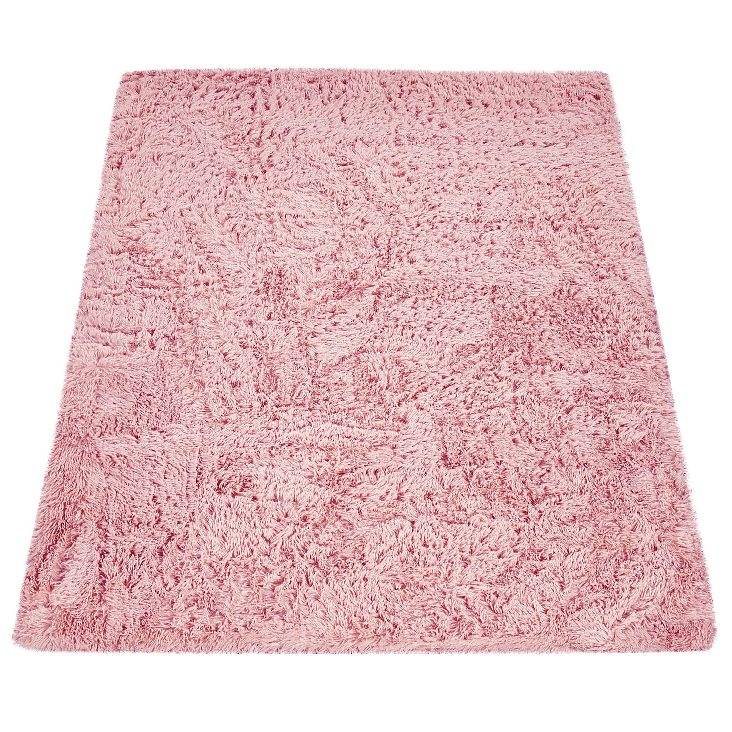 HOCHFLORTEPPICH 140/200 cm Silky 591 - Rosa, Textil (140/200cm) - Paco Home