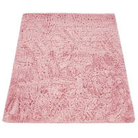 HOCHFLORTEPPICH 60/100 cm Silky 591 - Rosa, Textil (60/100cm) - Paco Home