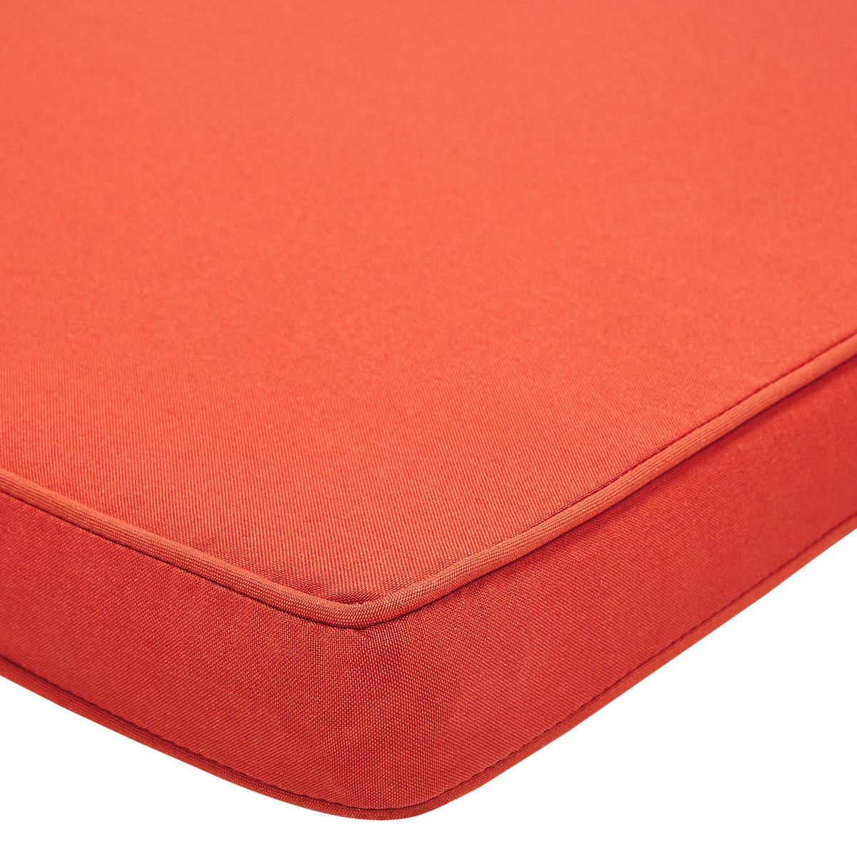 SITZBANKPOLSTER KISSEN Rot Vivara - Rot, Textil (152/5/54cm) - Beliani
