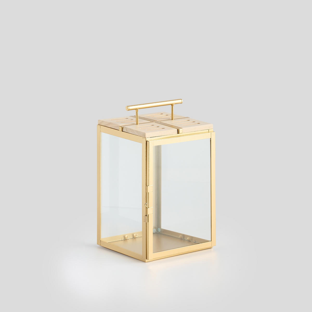 LATERNE Mirt - Goldfarben, Metall (18/30/17cm) - home&you