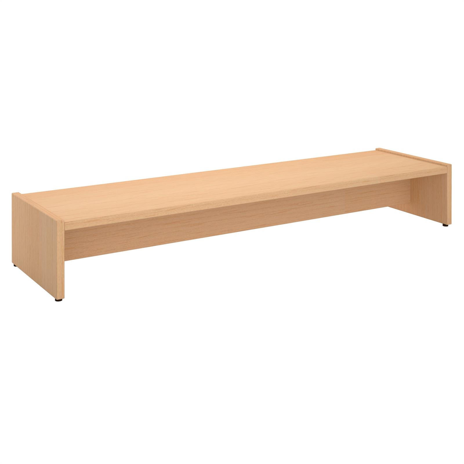 MONITORSTÄNDER ZOOM - Buchefarben, Holzwerkstoff (27/100/15cm) - CARO-Möbel