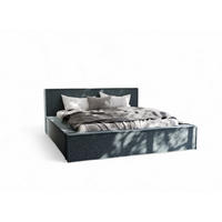 POLSTERBETT Aldana In Puente - Blau, Holzwerkstoff/Textil (120/200cm) - Fun Möbel