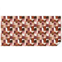 TAPETE - Geometrie - Modern - Retro - 400x200 cm - Multicolor, Papier (400/200cm) - OnlyWow
