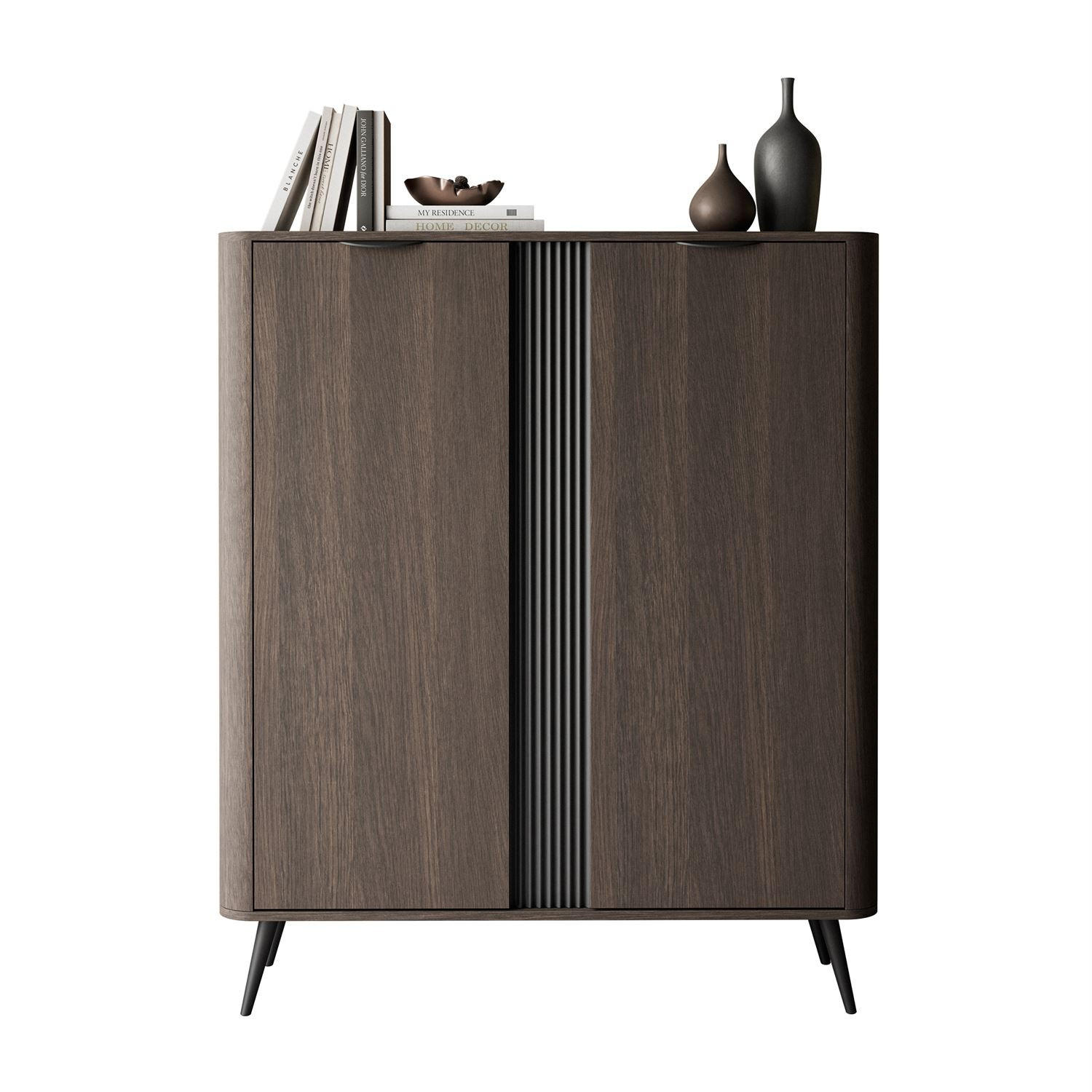 HIGHBOARD TWILIGHT 2D - Eichefarben, Holzwerkstoff (113/134/38cm) - Lookway
