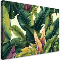 KUNSTDRUCK Grün 120/80 cm - Grün, Textil (120/80cm) - KUNSTLOFT