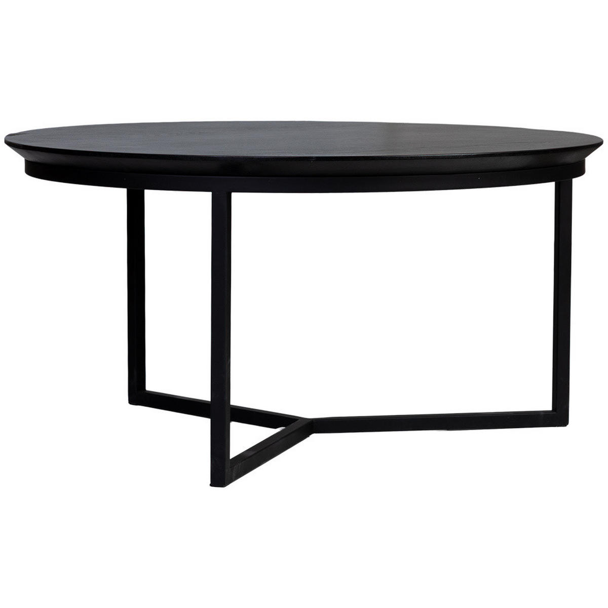 TISCH, schwarz, 80x40cm - Schwarz, Holz (80/80/40cm) - Wanderlust