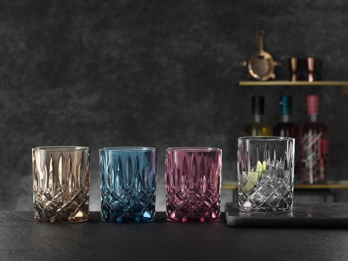 WHISKYBECHER Noblesse Fresh aqua 295 ml 2er Set - Blau, Glas (0.295L) - Nachtmann