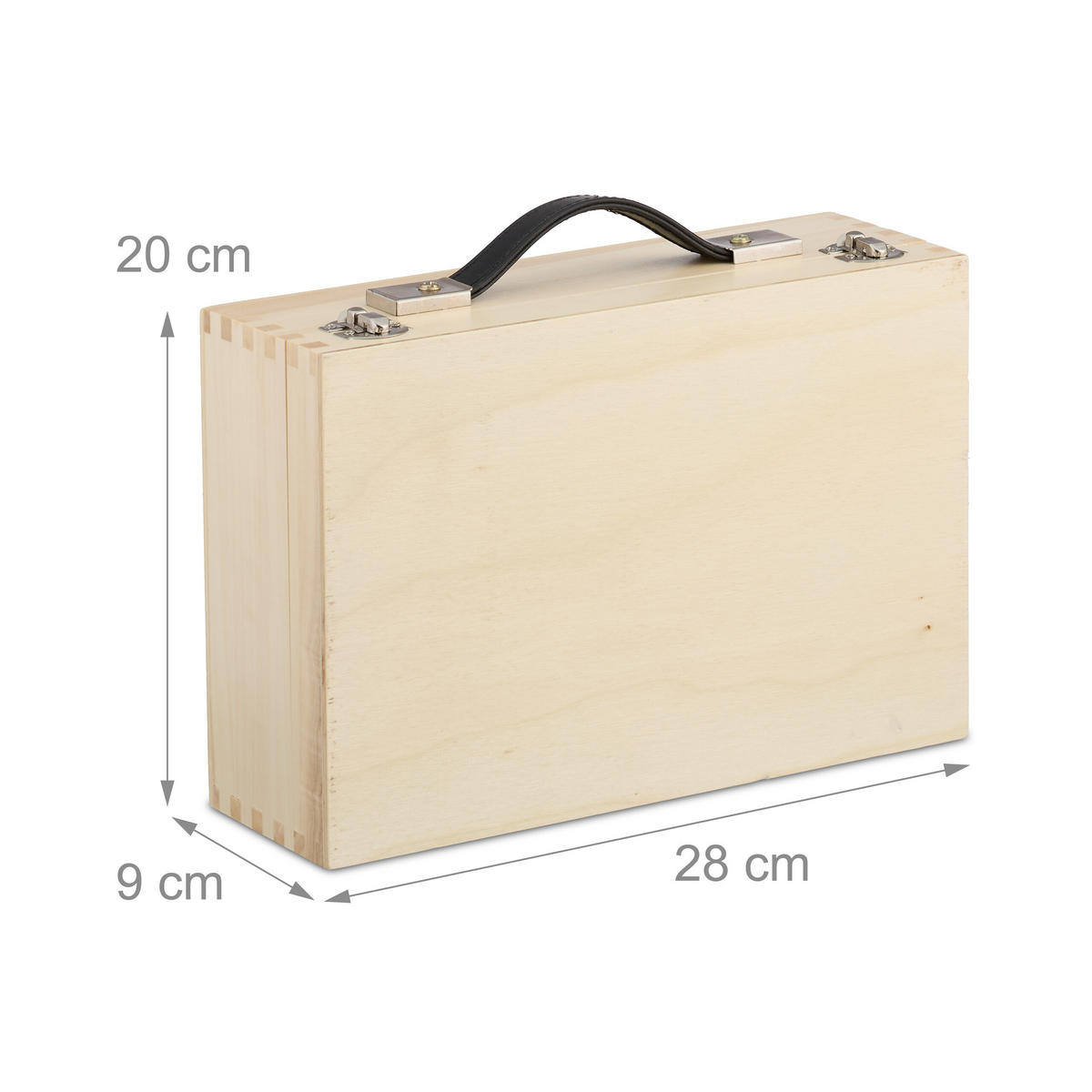 BOULE-KUGELN - Multicolor, Holz/Textil (28/9cm) - Relaxdays