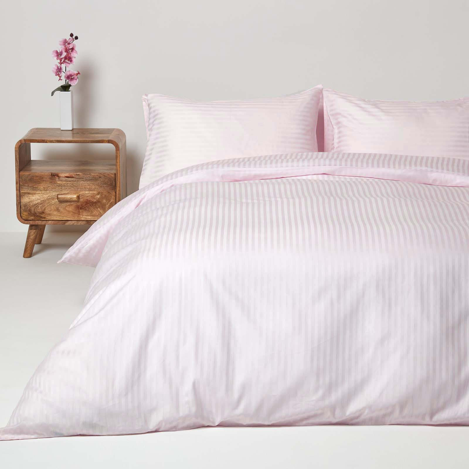 BETTWÄSCHE Damast Fadendichte 330 - Flieder, Textil (260/220cm) - Homescapes