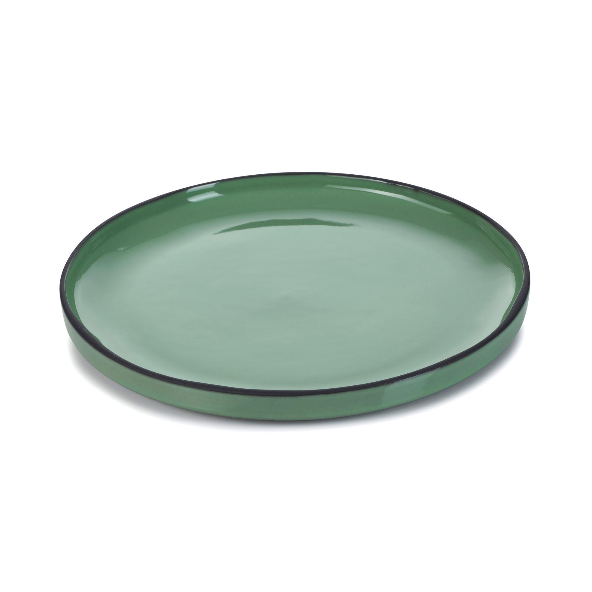 DESSERTTELLER CARACTERE 21 cm Minze - Mintgrün, Keramik (21cm) - Revol Porcelaine France