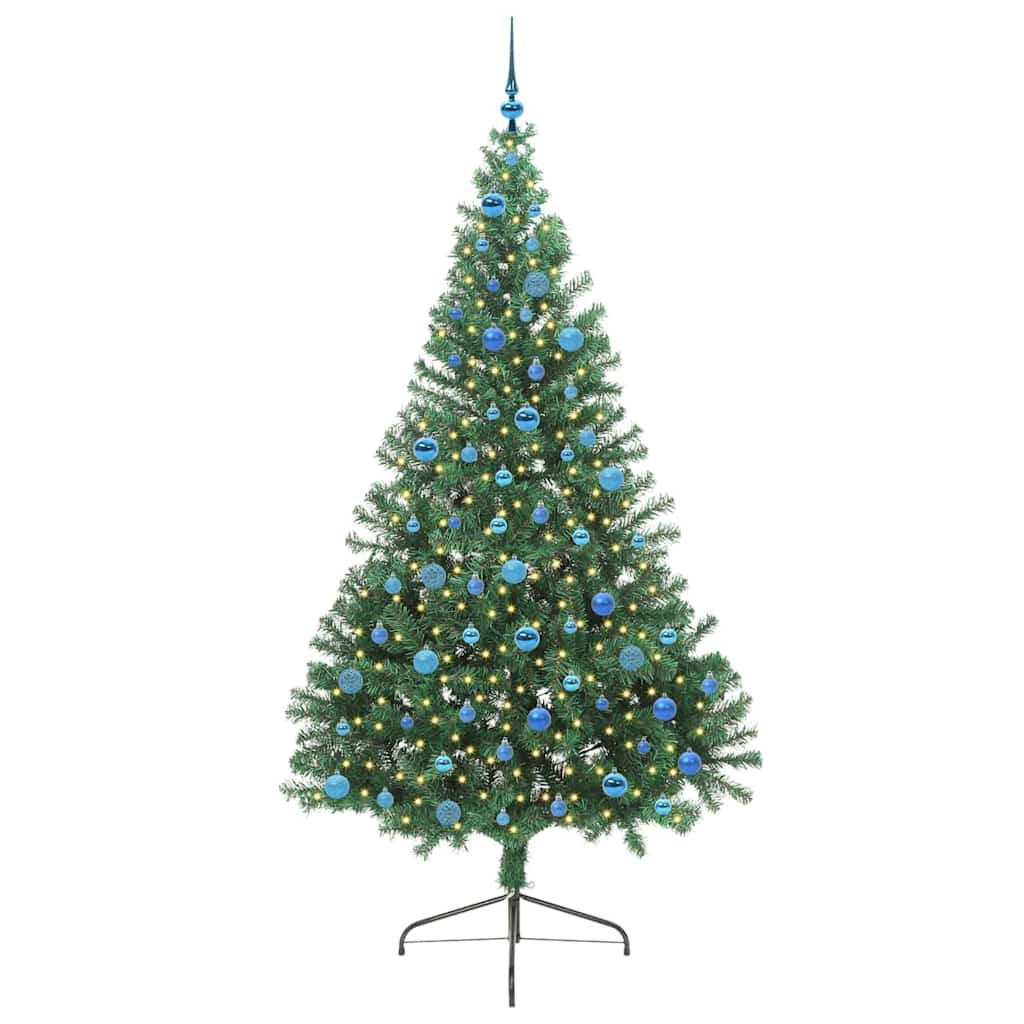 vidaXL Weihnachtsbaum Grün 240 cm
