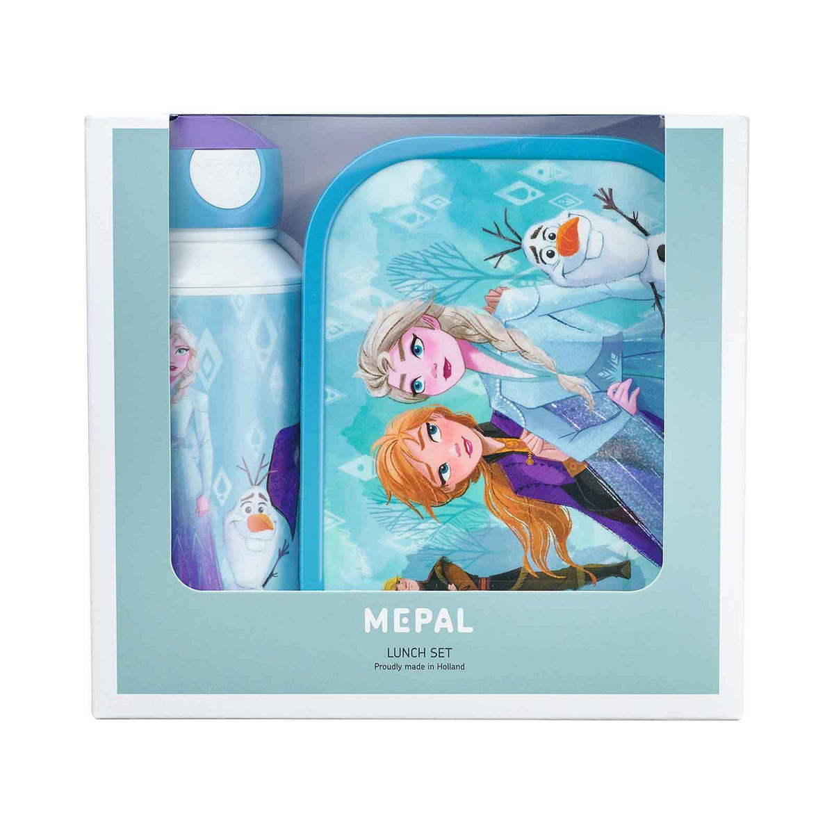 LUNCHSET Campus Frozen 400 ml + 700 ml 2er Set - Blau/Violett, Kunststoff (7.5/18.8/20.5cm) - Mepal