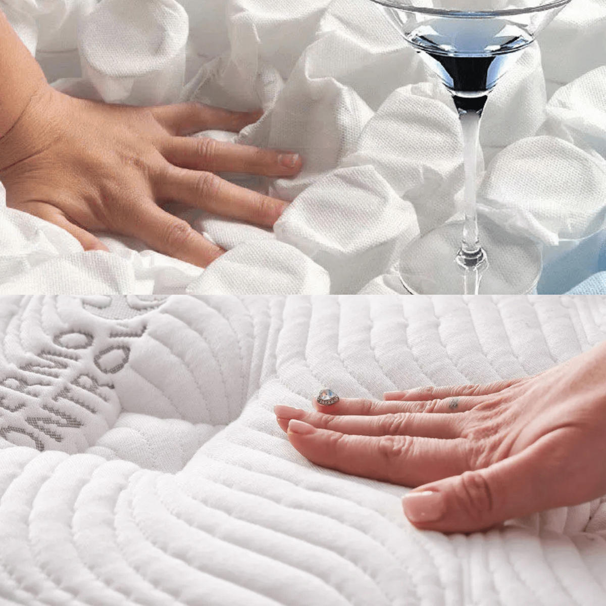 BOXBETT Thermo Control Weiß 160x200 - Weiß, Holz/Metall (160/200cm) - Bambi