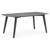 GARTENTISCH MEZA - Anthrazit, Metall (90/180/75cm) - IDIMEX