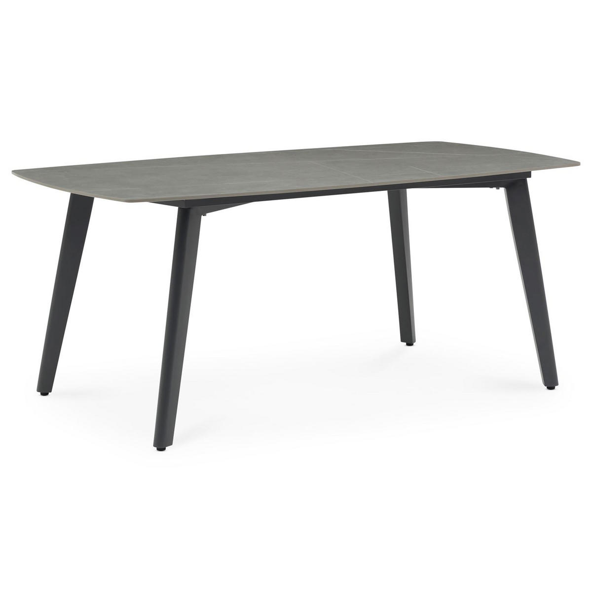 GARTENTISCH MEZA - Anthrazit, Metall (90/180/75cm) - IDIMEX