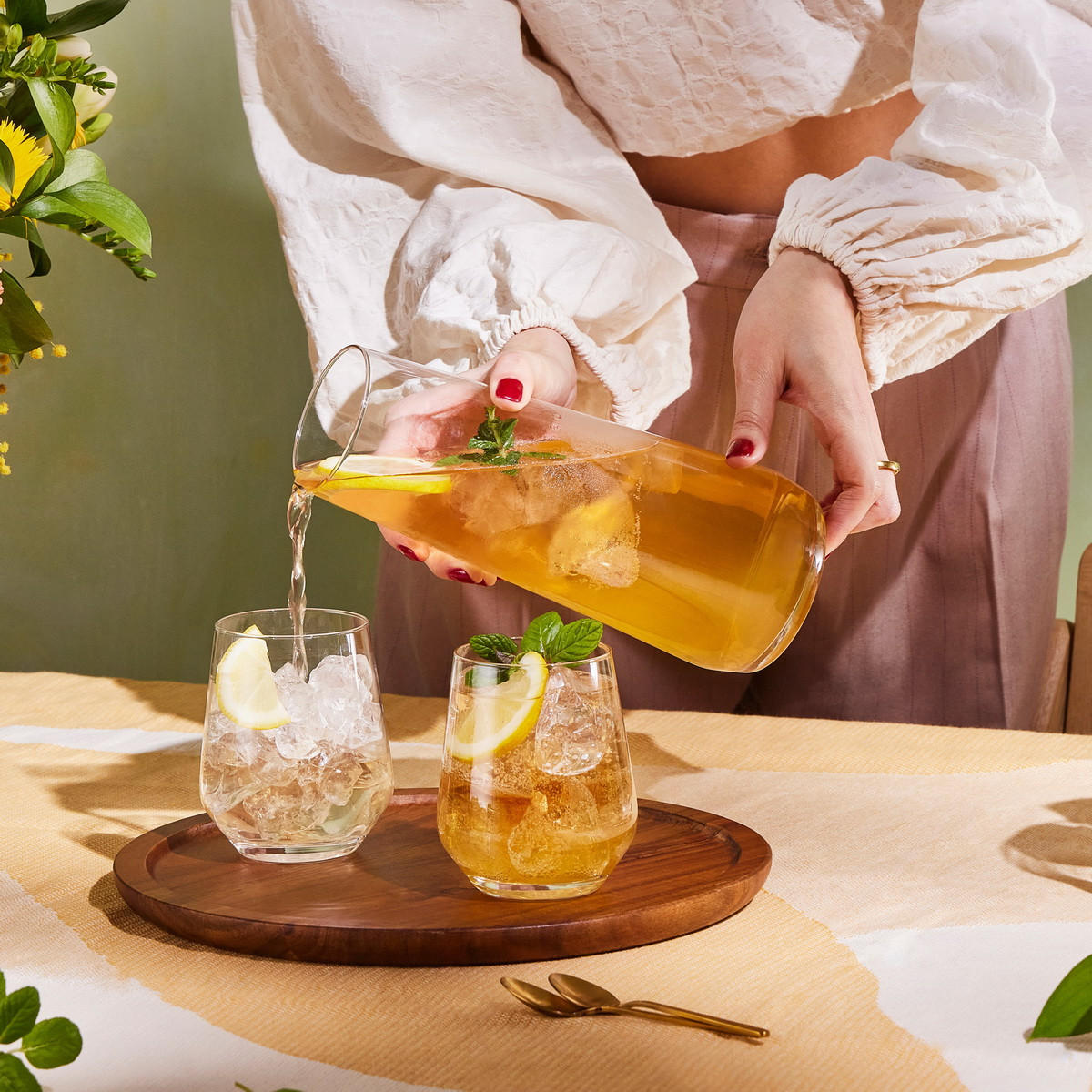 WASSERGLÄSER Splendour, 6er-Set, 430 ml - Transparent, Glas (0.43L) - Krosno Glass