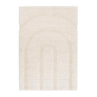 TEPPICH ultrafein aus recycelten Fasern beige - Beige, Textil (160/230cm) - AFK Living