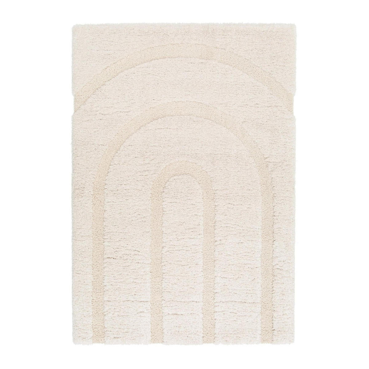 TEPPICH ultrafein aus recycelten Fasern beige - Beige, Textil (160/230cm) - AFK Living