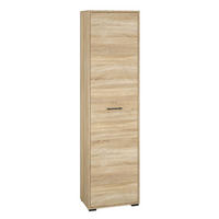 GARDEROBENSCHRANK Caro Sonoma Eiche hell 55 / 34 / 199cm - Braun/Sonoma Eiche, Holz/Holzwerkstoff (55/199/34cm) - Feldmann-Wohnen
