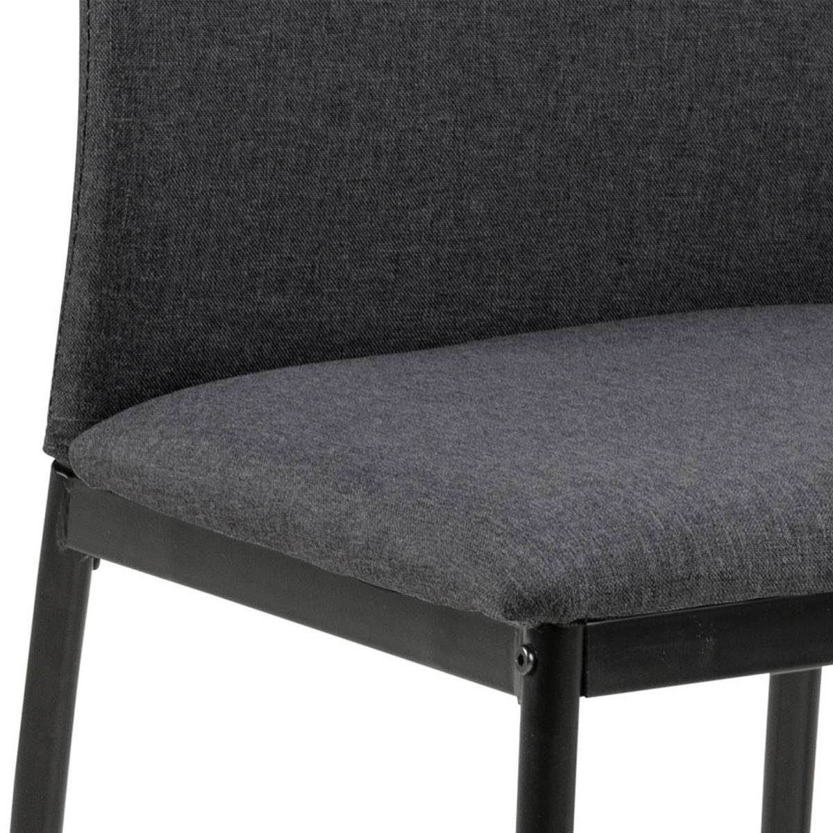 STUHL 4er-Set grau - Grau, Holzwerkstoff (44/92/53cm) - ebuy24