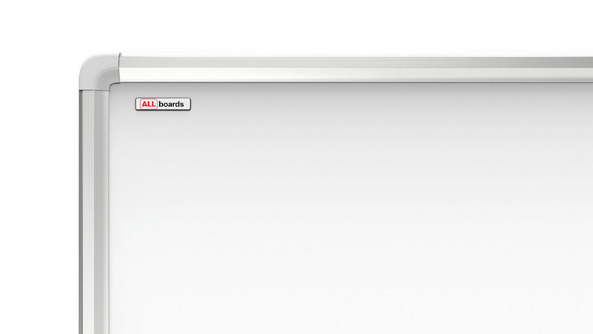 WHITEBOARD Magnetisch - PREMIUM EXPO Alurahmen 200x120cm - Weiß, Metall (200/120/1.6cm) - ALLboards
