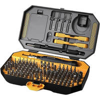 PRÄZISIONSSCHRAUBENDREHER-SET, 145-in-1, inklusive 132 Bits - Multicolor, Metall (15/15/12cm)