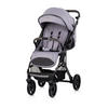 KINDERWAGEN Omnia PU-Räder grau klappbar, Stoßdämpfer, Sonnendach, Fußsack - Grau, Metall (69/63/102cm) - Chipolino