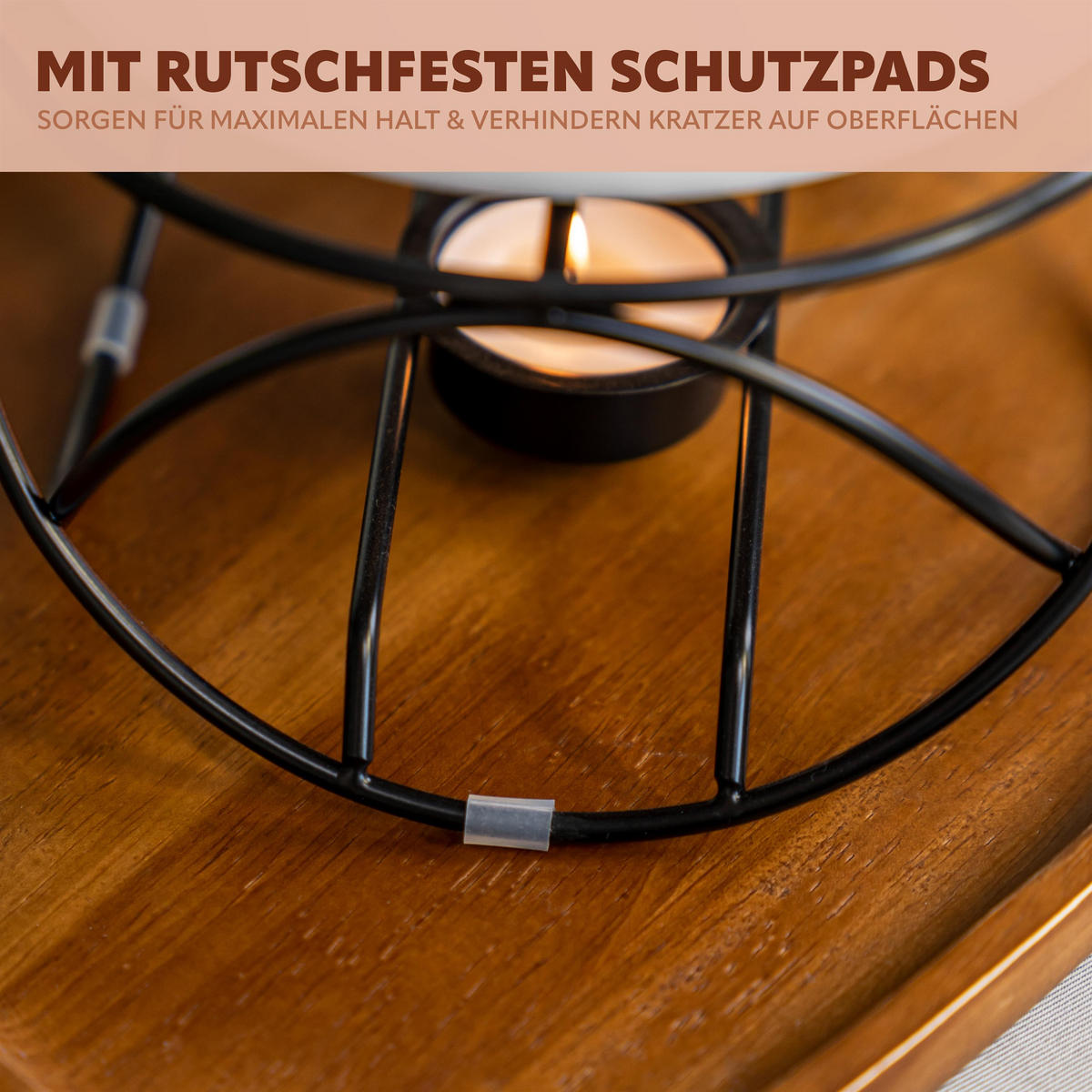 TEEWÄRMER, schwarz - Schwarz, Metall (16/8.5cm) - bremermann