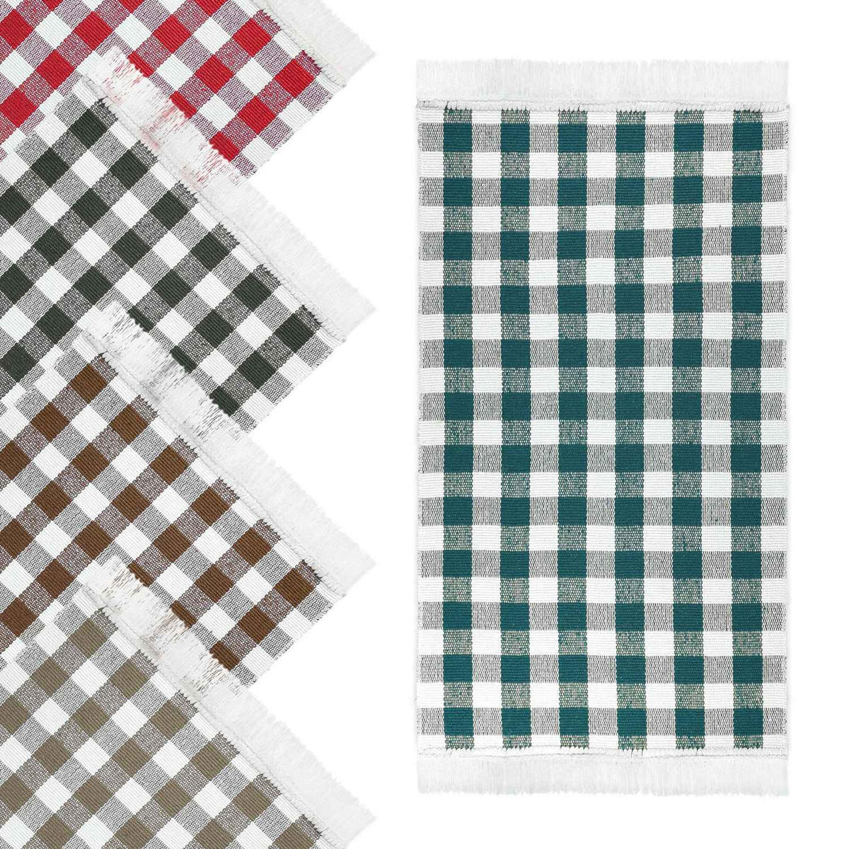 KÜCHENTEPPICH MATRIX - Anthrazit, Textil (50/100cm) - WohnDirect