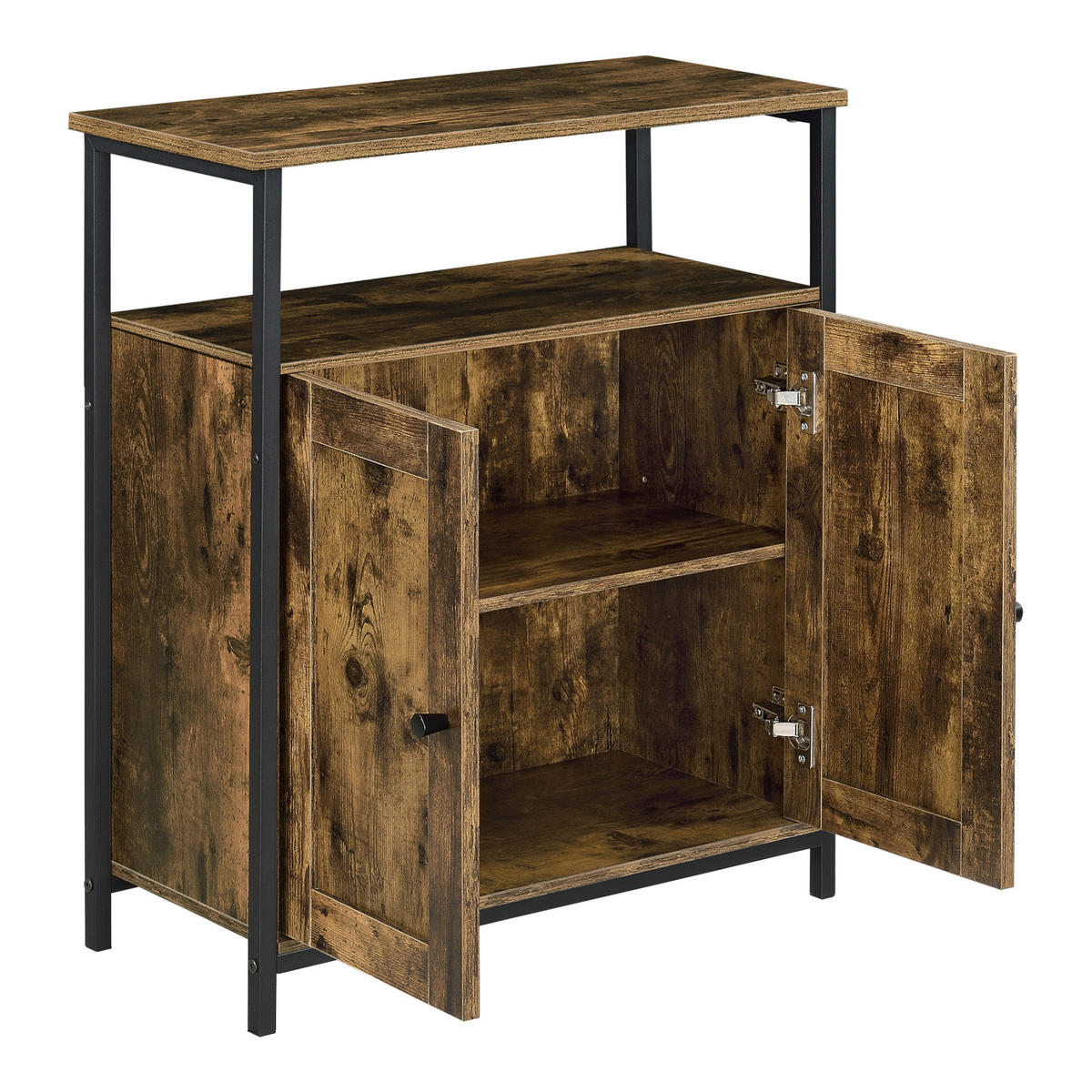 BEISTELLTISCH Aremark - Braun, Holzwerkstoff (30/66/79cm) - [en.casa]