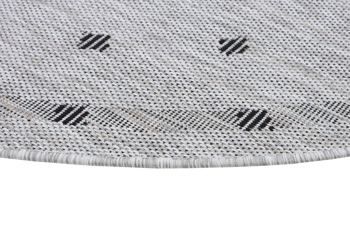 TEPPICH MELISSA Grau 200/200 cm - Grau, Kunststoff (200/200cm) - Tapiso