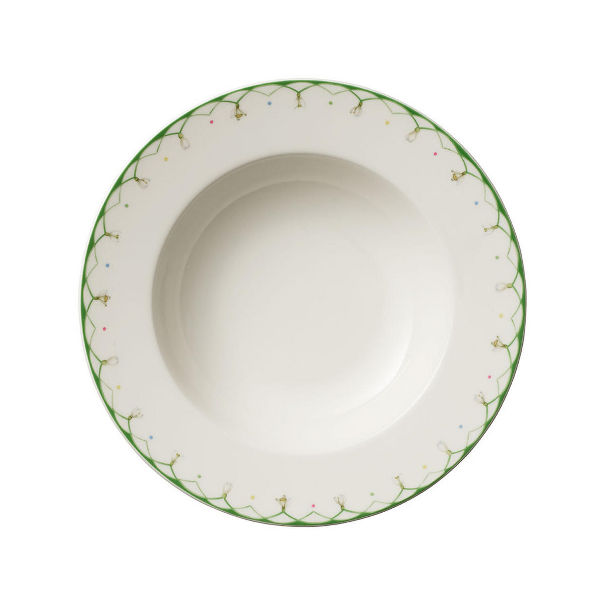 SUPPENTELLER Colourful Spring bunt ø 24,7 cm - Multicolor, Keramik (24.7cm) - Villeroy & Boch