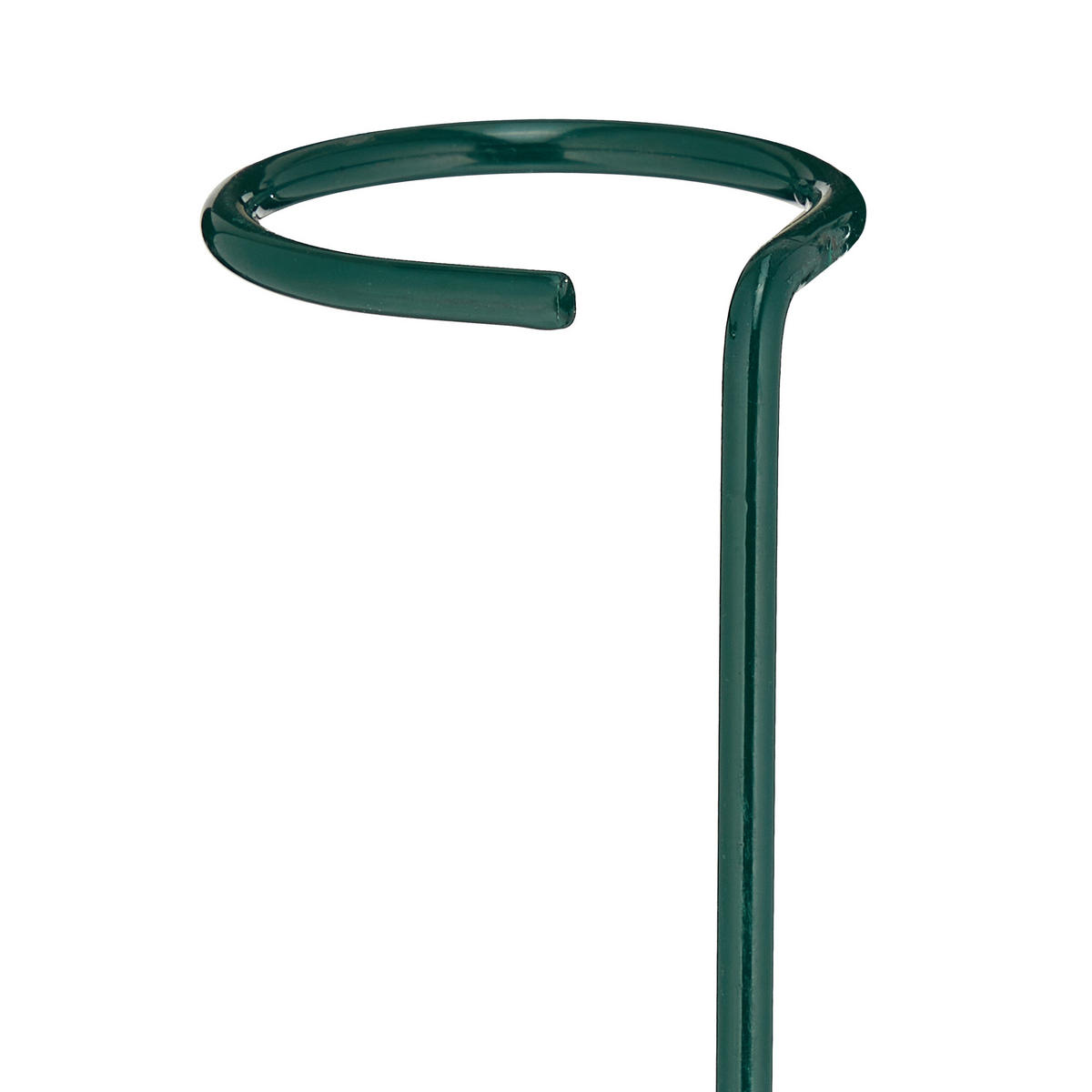 RANKHILFE - Dunkelgrün, Metall (6/80/6cm) - Relaxdays