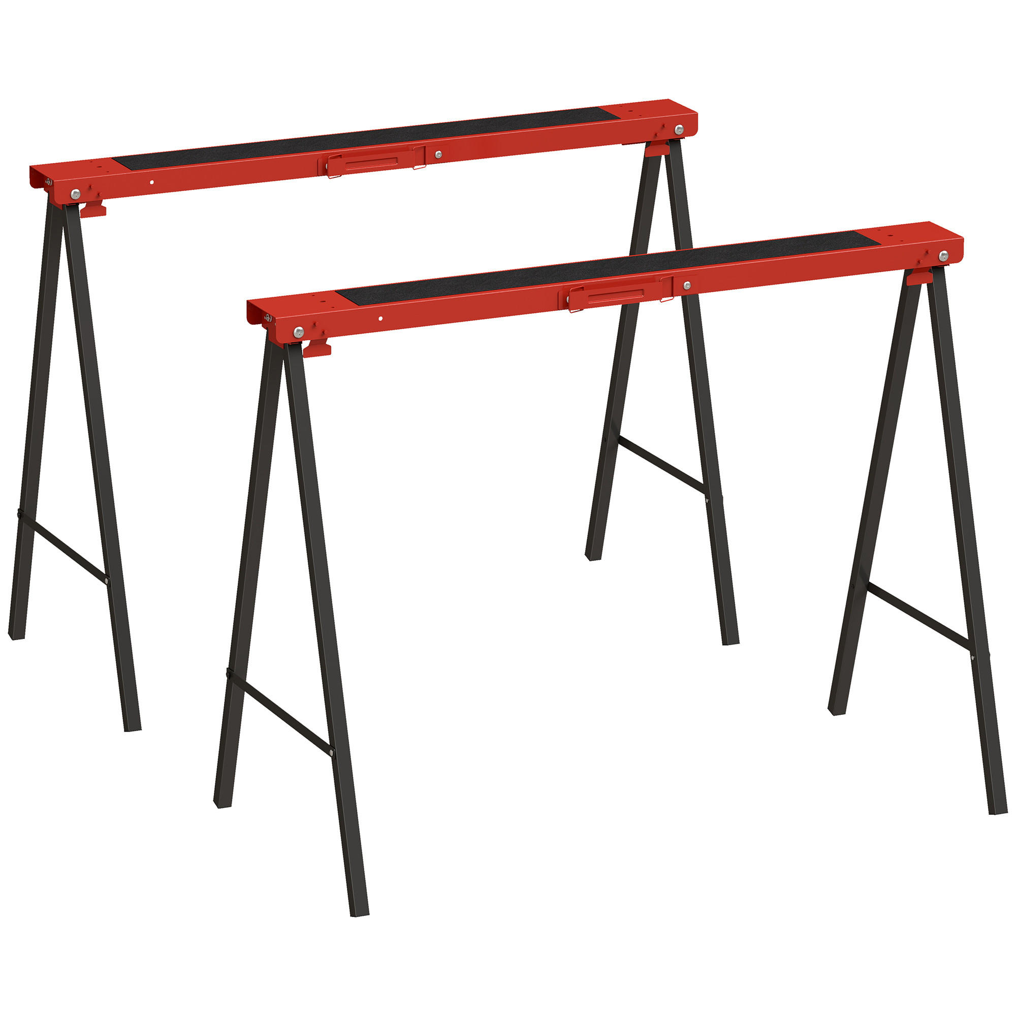 Durhand Arbeitsbock Rot 50x76x99.5 cm
