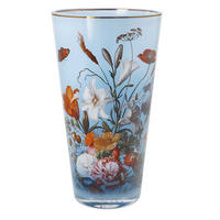 VASE De Heem - Sommerblumen, Glas, Bunt, 20 cm - Multicolor, Glas (20cm) - Goebel