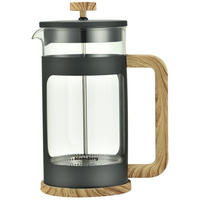 KAFFEE-/TEEZUBEREITER Grau 10.5/10.5/21.5 cm KB7681 - Grau, Glas (10.5/21.5/10.5cm) - Klausberg 