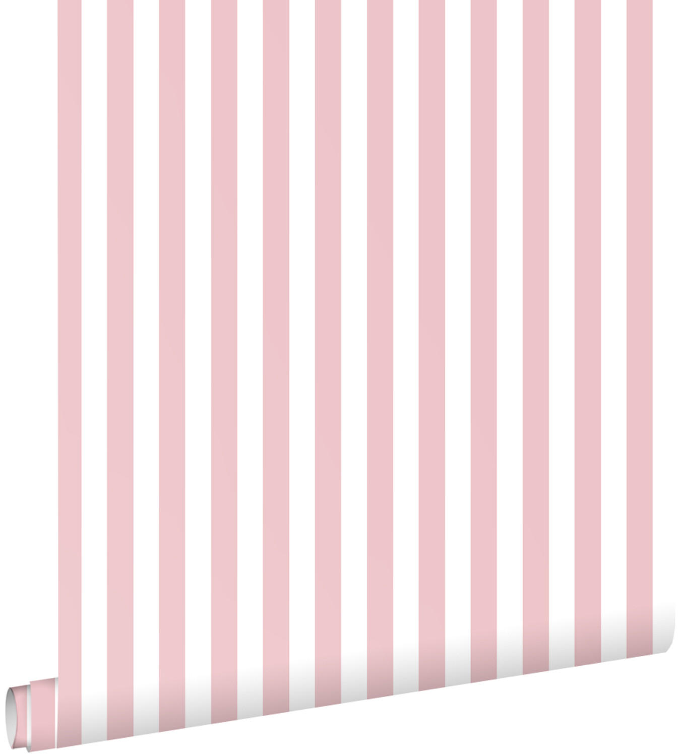 TAPETE Streifen 53 cm x 10.05 m - Pink, Papier (53/1000cm) - ESTAhome