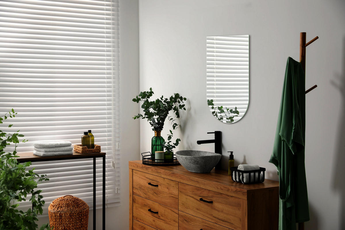 SPIEGEL 45x80 cm Wandspiegel Ovale Form Asymmetrisch Modern - Transparent, Glas (45/80/45cm) - TULUP