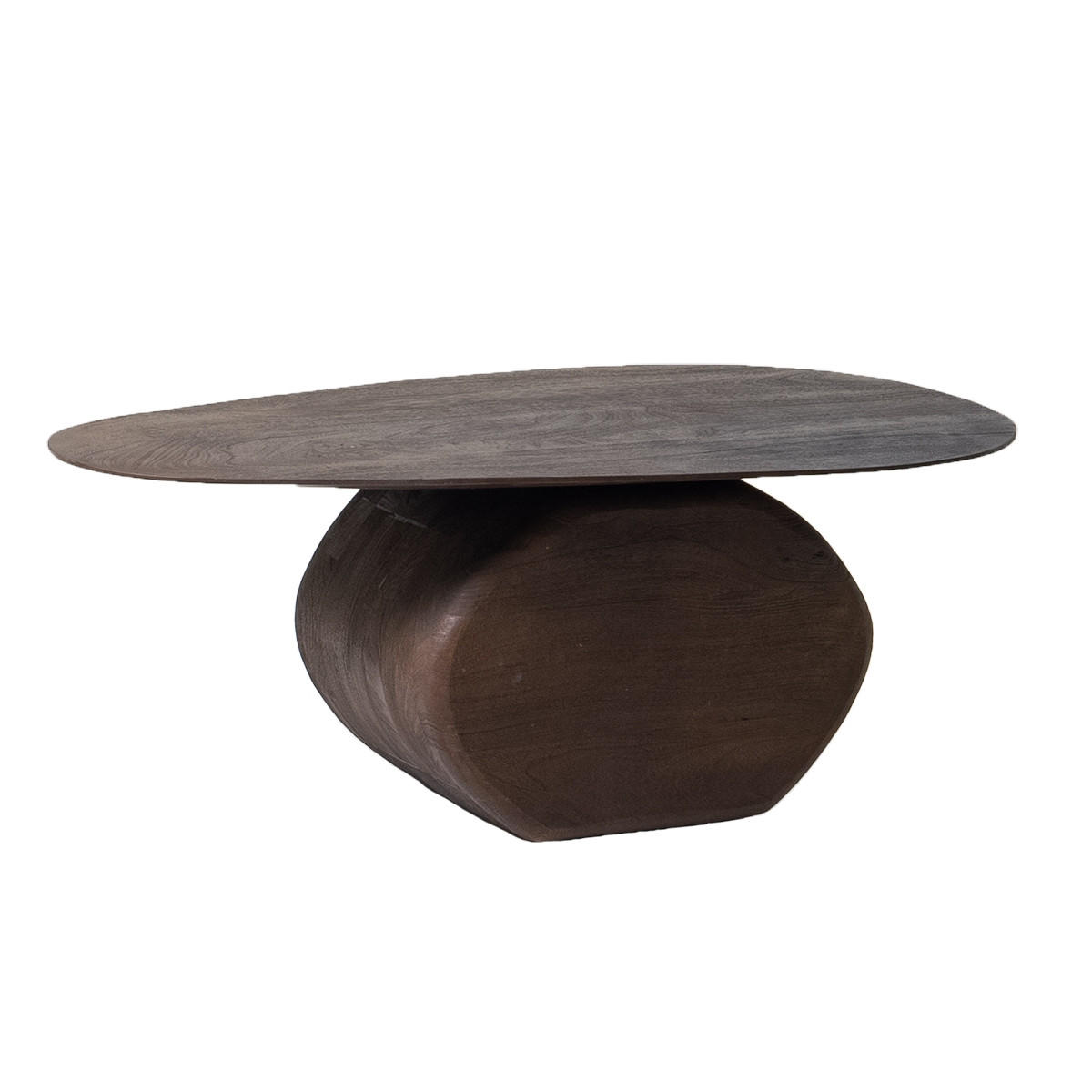 COUCHTISCH aus Mangoholz 100cm, braun - Braun, Holz (100/60/38cm) - Giga Meubel