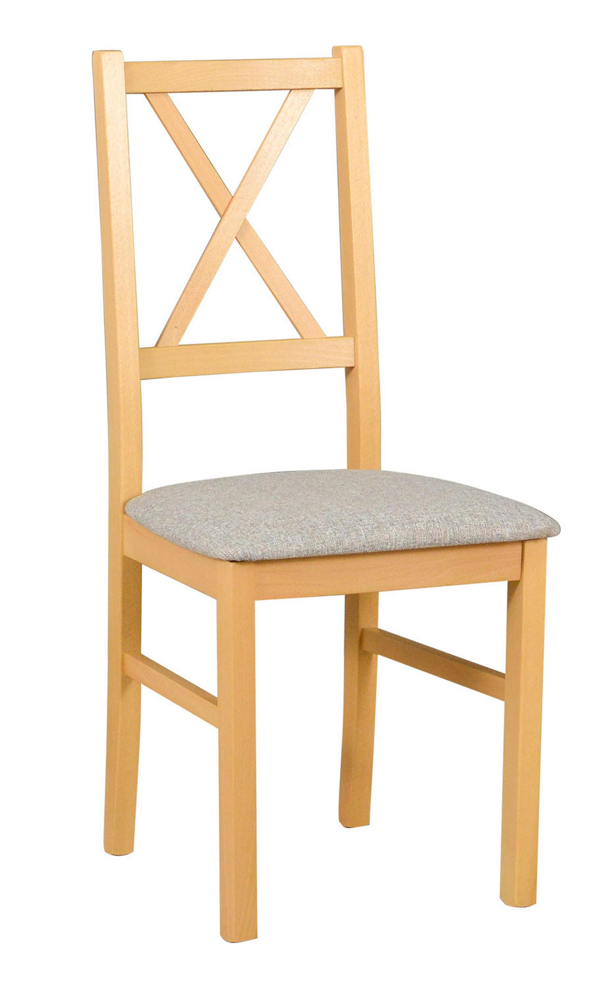 ESSZIMMER SET Nilo 12 weiß / schwarz / Grandson Eiche / grau 140 / 80 / 94cm - Schwarz/Grau, Holz/Holzwerkstoff (140/94/80cm) - Feldmann-Wohnen