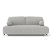 SITZSOFA Grau MIO Mit Schlaffunktion Boucle - Grau, Textil (198/90/86cm) - Sepro Meble